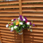 실외울타리 원목울타리 루버 부식방지목재울타리 장식가드레일 가든스크린 칸막이 나무화단 주문제작 : HM 셀렉트샵