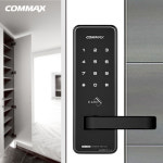 코맥스 도어락 아파트 현관문 무타공 미니주키 손잡이 번호키 설치 CDL400M : 진성홈테크