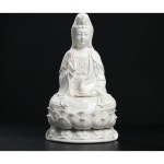 관세음보살상 불교굿즈 부처님 명상 천수관음 좌불상 도자기 조각상 무속용품 : 만물가판대