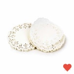 가정 잡화 꽃 원형 도일리 페이퍼 : y-FOURmart