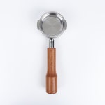 홈인홀 58mm 웰홈 WPM 바텀리스 포터필터 로즈우드 바스켓 포함 : 홈인홀