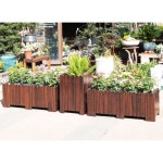 화분 플랜트박스 텃밭상자 조립식 주말농장 옥상 대형 희원식물원 테라스 실내 키우기 : 보쎄도쎄