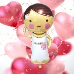 파티클럽 자이언트 신부 풍선 100cm 축제 생일 행사 이벤트 기념일 장식 : 고루담