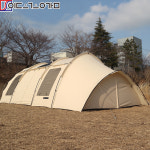 [이도공감] 솔벗사계Light 거실형텐트 / 사계절용 리빙쉘 면텐트 쉘터 오토캠핑 : 이도공감