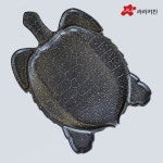 거북이 고기 불판 가정용 업소용 구이판 삼겹살 소고기 캠핑용 로스구이  그릴 : HANSAEMALL