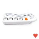 전기용품 멀티탭 4구 3호 2.5M : 도원몰275