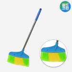 월드크린 블루링 스텐 타이탄비 다목적 만능 화장실 바닥 실내 청소 관공서 빗자루 : 월드크린 주식회사