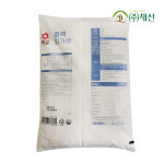 CJ 백설 칼국수 수제비 부침용 중력 밀가루 3Kg : 주식회사 채선