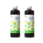 국내산 3년숙성 하동매실원액 900ml 2병 : 하동매실농장