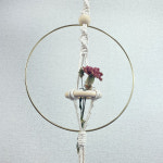 마크라메 플랜트 행거 월행잉 만들기 DIY키트 골드링 벽장식 인테리어 소품 테피스트리 : 하비스푼