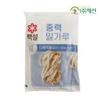 CJ 백설 칼국수 수제비 부침용 중력 밀가루 3Kg : 주식회사 채선