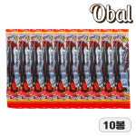 미니 롱다리 4g 10봉 삼호식품 미니왕다리 : 오발Obal