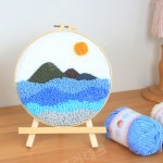 스킬자수 패키지 취미 러그 재료 집콕 십자수 : 트루리테크