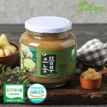 갈아만든 유기농 생강차 1kg 24년 햇생강으로 제조 : 큰나무푸드