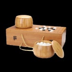 접이식 바둑판 세트 게임 고급 초보 체스판 바둑 초보자 : 베베네 마켓