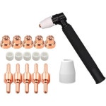 Generic 플라즈마 절단 건헤드 17Pcs 소모품 표준 핏컷4050 절단기 토치 PT31 LG40 : S G E N T