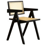 라탄 의자 카페 원목 스툴 라운지 체어 야외 찬디가르 복고풍 홈 레저 등나무 북유럽 중세 : 하우지엄