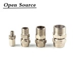 튜브 OD 4 6 8 10 12mm  M5 18 14 38 12 BSP 수나사 공압식 퀵 스크류 파이프 피팅 PC : 글로벌바이에이블