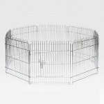 브리더독스 크롬 팔각운동장 M (중)  / 강아지 운동장 울타리 펜스 : 위드펫 애완용품 할인점