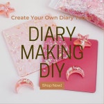 레진 다이어리 만들기 DIY 레진아트 도구 재료 모음 : 케이라드