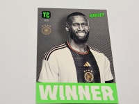 193 Antonio Rüdiger Germany Winner Panini Top Class 2024 파니니 탑클래스 2024 : 캠핑토이