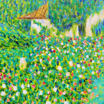 이탈리아 정원풍경 - 구스타프 클림트 중형 유화그림 인테리어액자 명화 : 아트모션