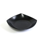 업소용 그린 멜라민 매트 블랙 샐러드 접시 신사각 반찬그릇 식당 G-0146 : 오은팜