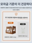 풀 원목 상하 2층 침대 위아래 나무 침대 높낮이 침대 모침대   침대 소형 가정용 : 운수좋은1