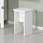 모던 화이트 스툴 의자 가구샘 고급 스톨 가구 : 서울만물상점