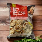 굿프랜즈 김치손만두 1.4kg 굿프렌즈 속이 꽉찬 얇은피 전문점식 김치만두 냉동 : 태양새서울푸드