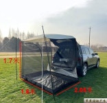 사이드 도킹텐트 쉘터 카크닉 차박 캠핑 차량 여행 꼬리 그늘막 : 디레나스토어