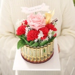 기억에남는 부모님 어버이날 선물 용돈박스 돈케익 생신 기념일 이벤트 : 팔백삼호