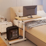 모션 데스크 수동 전동 1800 스탠딩 책상 이동식 리프트 침대 옆 테이블 홈 소파 사이 : 하우지엄