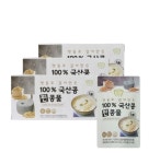 아름뜰 맷돌로 갈아만든 100% 국산콩 찐콩물 60개 : 비타상사