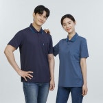 ACE T2151-T2155 춘하복 여름작업복 티셔츠 흡습속건 반팔티 카라티 스판 초경량 : 현대안전몰