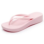 여성 쪼리 여름 슬리퍼 샌들 조리 발편한 용 패션 아웃웨어를 스타일 웨지 힐 : 하우지엄