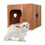 해피하우스 강아지집 고양이 펫하우스 애견하우스 핸드메이드 원목 : 마더 네이처