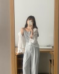 아S 당일 / (재진행) liter 리터 메이 나일론 팬츠 투핀턱 슬랙스 바지 : 나우 어 데이즈