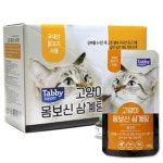 고양이 간식 파우치 영양식 보양식 닭고기 120g 10개 고양이캔 : 땡큐나라