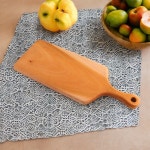 고급 마호가니 나무 우드 손잡이 직사각 도마 소 : 주식회사대원코퍼레이션