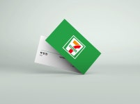편의점 세븐일레븐 점장 매니저 긴급명함 기업명함 가로 명함 단면 양면 무코팅 소프트 250g 500매 재주문 : 탐디자인 탐프린트