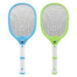 220V 충전식 원버튼 모기제로 전기모기채 SWH-001-2 이중 안전버튼 여름 야외 캠핑 : 짱사요