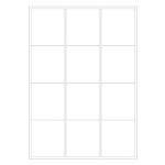 폼텍 LS-3112 물류관리용 레이저 잉크젯 라벨 12칸/12분류 100매 : 오피스존