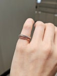 로제도르 14K 콜린느 핑크골드 애끼반지  250100138 : 롯데광명 골든듀
