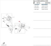 야마하 정품 엔맥스 155 핸들 왼쪽 스위치 B6H-H3972-00 : 야마하바이크부품