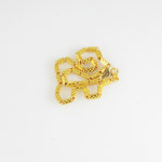 24k 순금 루이스 대나무 체인 팔찌 11.25g : 어쭈얼리