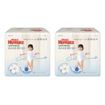 하기스 네이처메이드 퓨어코튼 썸머 팬티 14kg 19kg 6단계 점보 28매 2팩 56매 : BLUE BAND