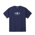 은하빛 오버핏 프린팅 반팔 티셔츠 S0138 : 그루브스텝