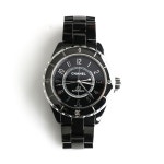 샤넬 J12 42MM 오토매틱 남성용 워치 H2980 : 르합