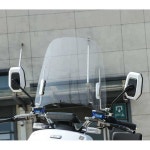 바이크 윈드쉴드 투명 스크린 바람막이 방풍 가드 : 제이앤상점